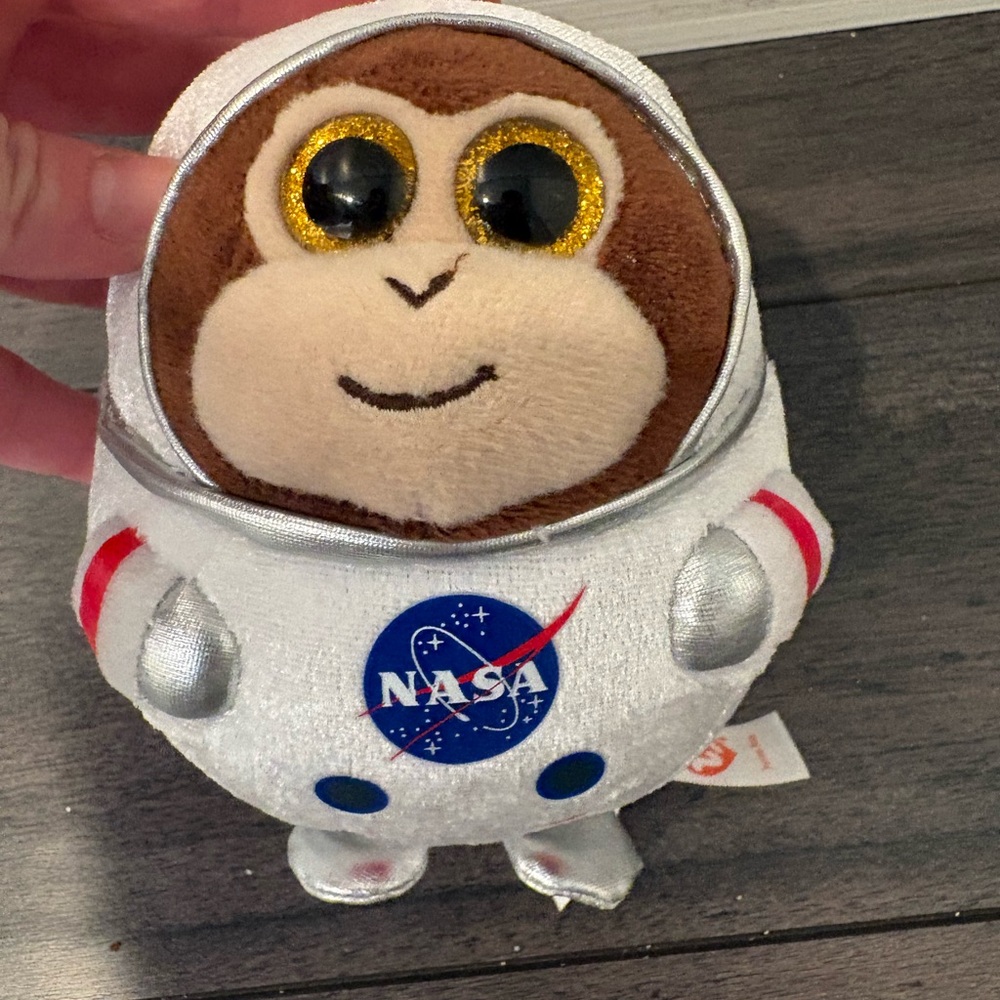 NWOT NASA Ty Private Ham Astronaut Plush